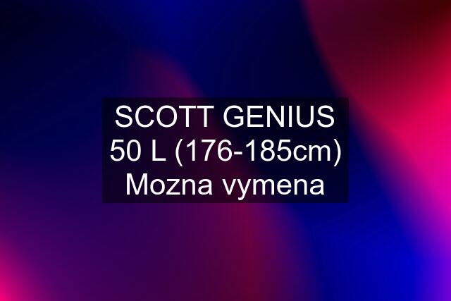 SCOTT GENIUS 50 L (176-185cm) Mozna vymena