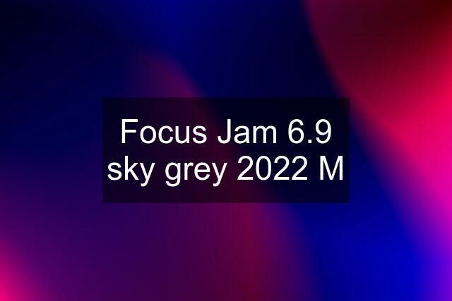 Focus Jam 6.9 sky grey 2022 M