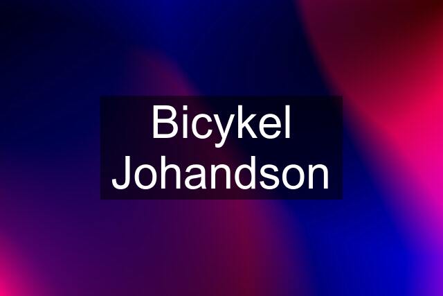 Bicykel Johandson