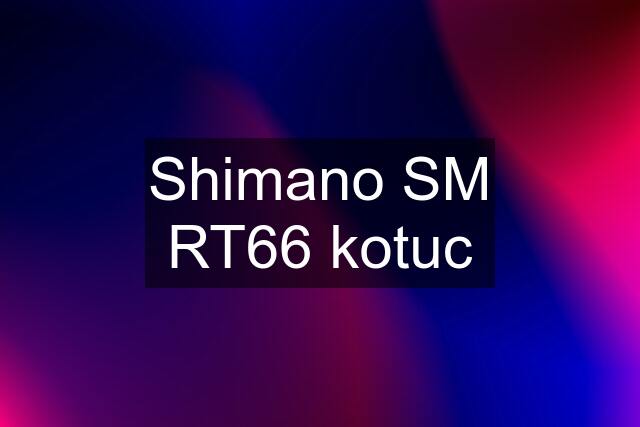 Shimano SM RT66 kotuc