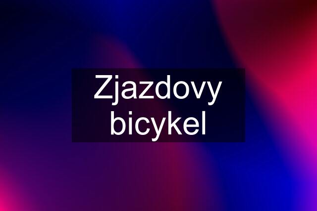 Zjazdovy bicykel