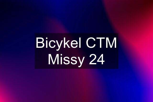 Bicykel CTM Missy 24