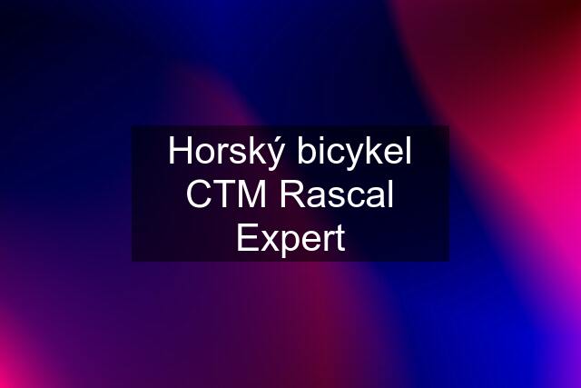 Horský bicykel CTM Rascal Expert