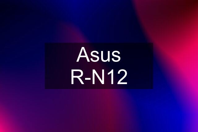 Asus R-N12