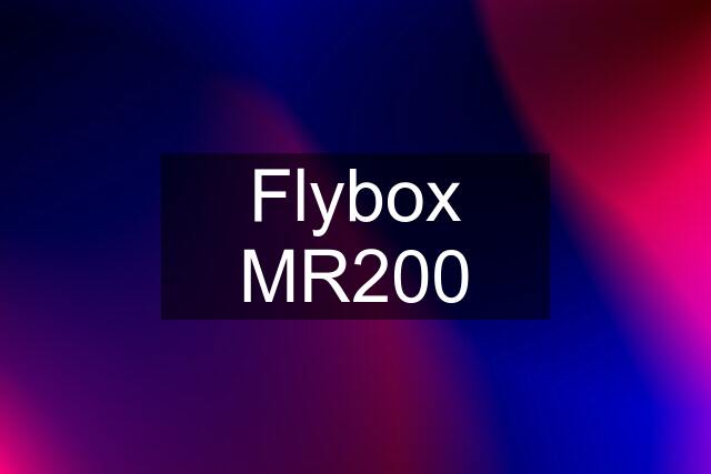 Flybox MR200