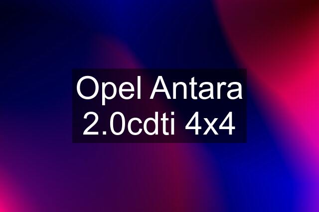 Opel Antara 2.0cdti 4x4