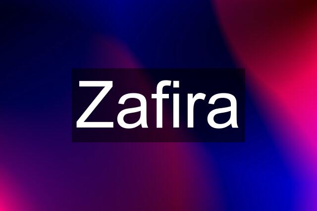 Zafira