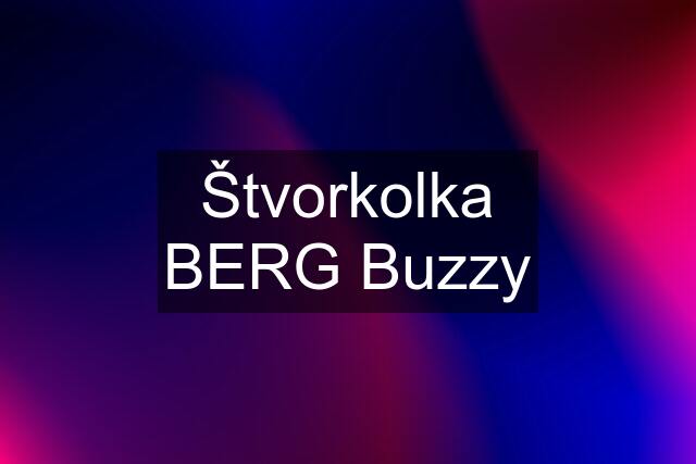 Štvorkolka BERG Buzzy