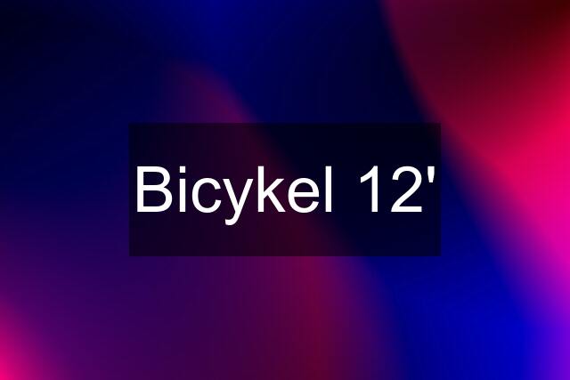 Bicykel 12'