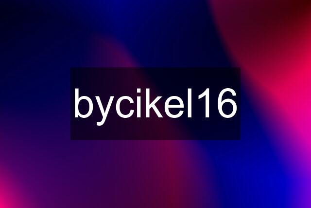 bycikel16