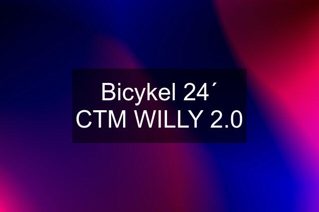 Bicykel 24´ CTM WILLY 2.0