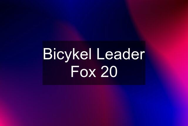 Bicykel Leader Fox 20