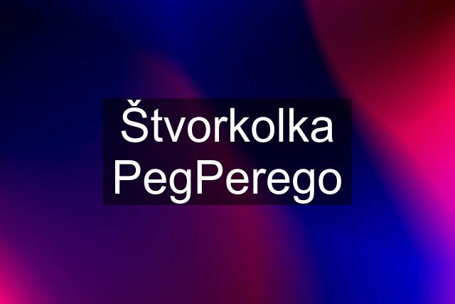 Štvorkolka PegPerego