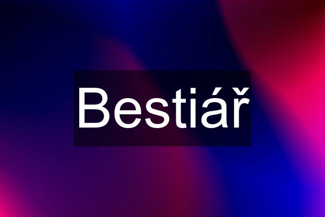 Bestiář