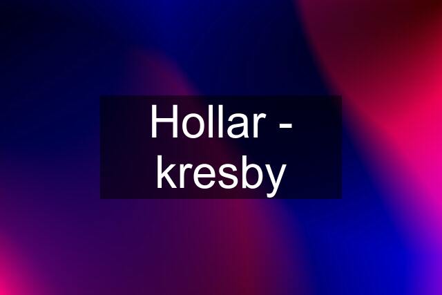 Hollar - kresby