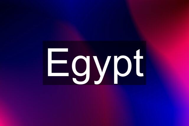 Egypt