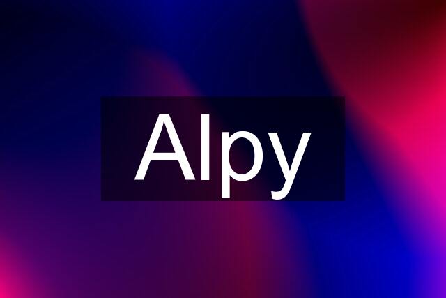 Alpy