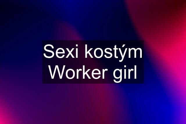 Sexi kostým Worker girl