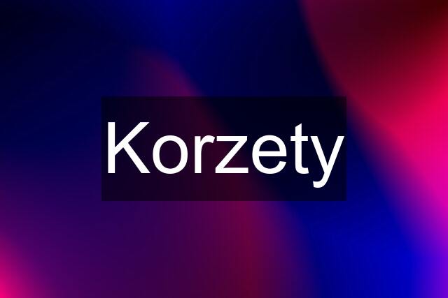 Korzety