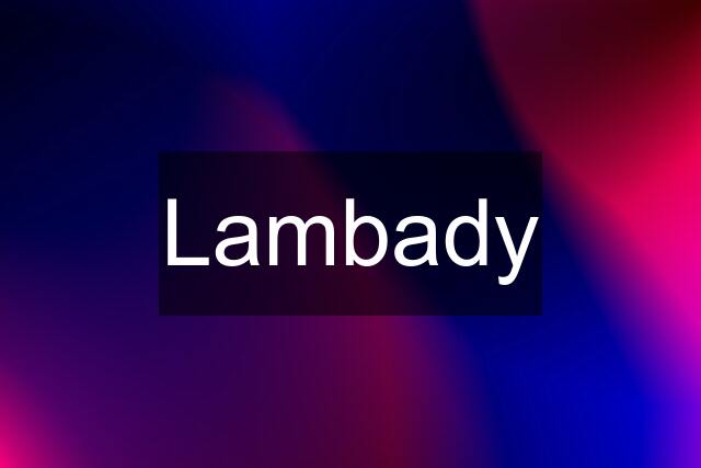 Lambady