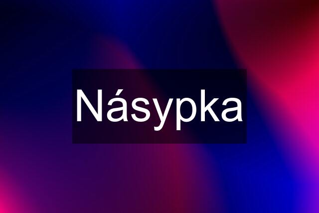 Násypka