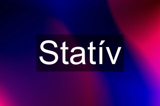 Statív