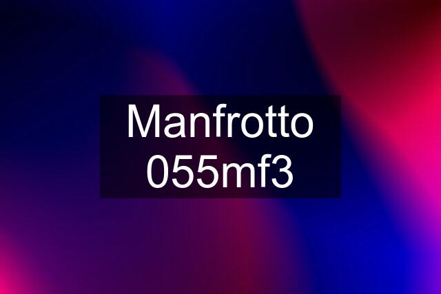 Manfrotto 055mf3