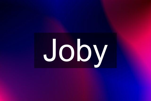 Joby