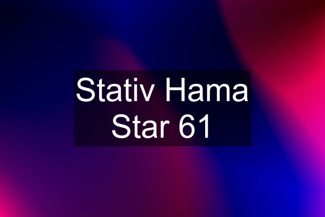 Stativ Hama Star 61