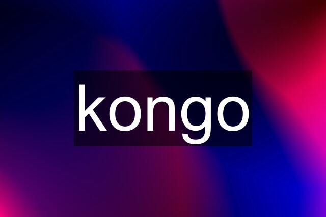 kongo