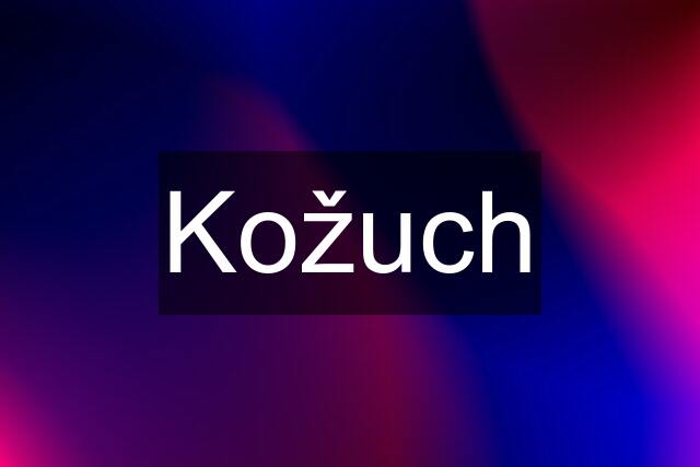 Kožuch