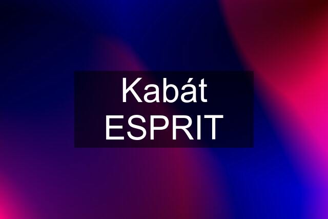 Kabát ESPRIT