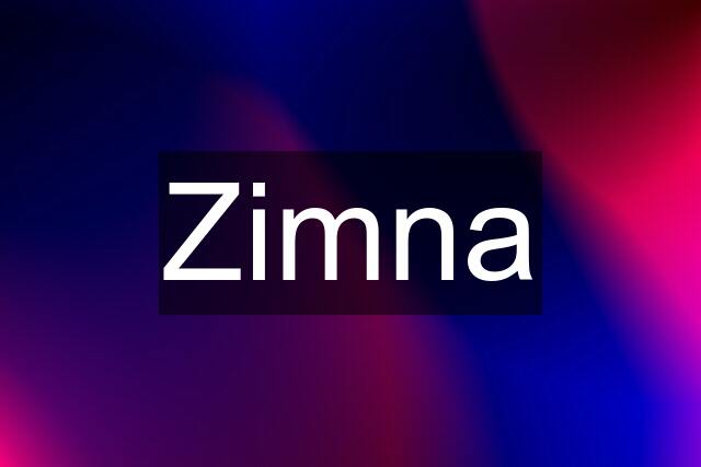 Zimna