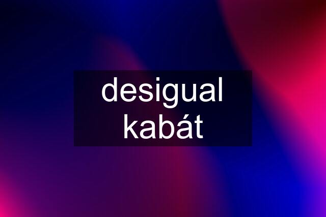 desigual kabát