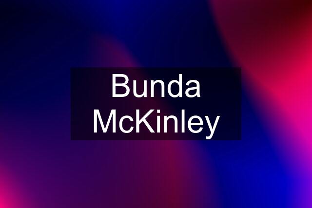 Bunda McKinley