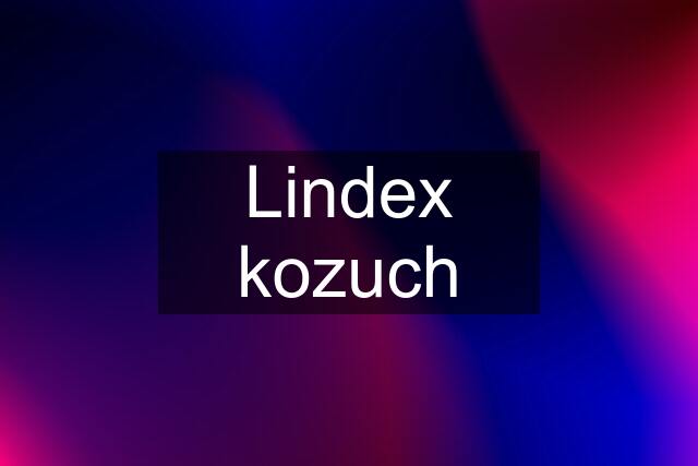 Lindex kozuch