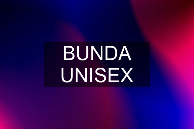 BUNDA UNISEX