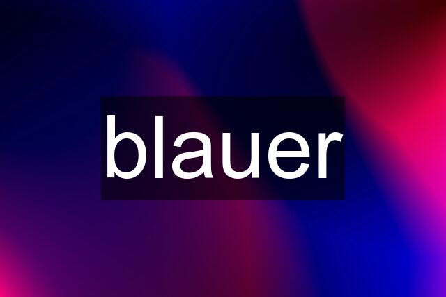 blauer