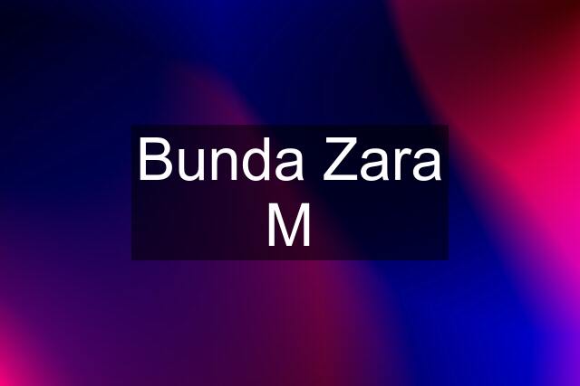 Bunda Zara M