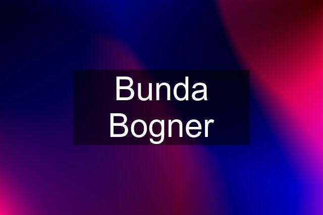 Bunda Bogner