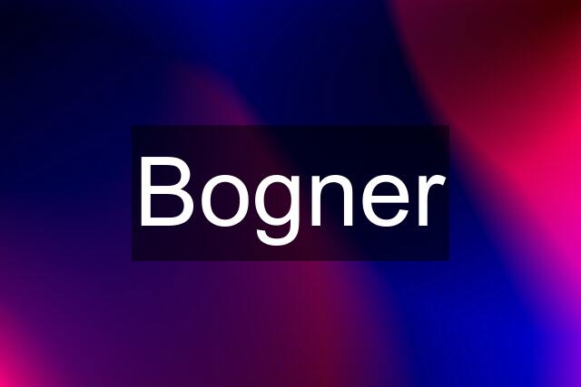 Bogner