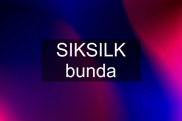 SIKSILK bunda