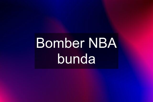 Bomber NBA bunda