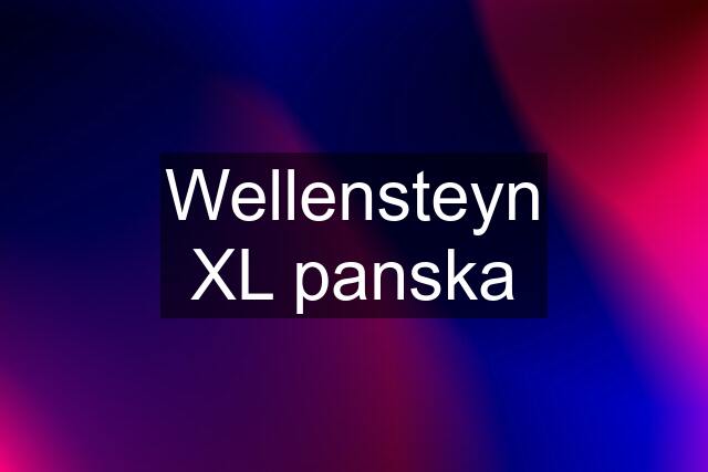 Wellensteyn XL panska