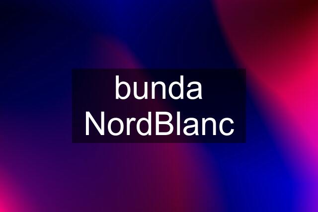 bunda NordBlanc