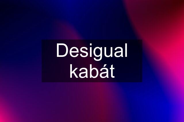 Desigual kabát