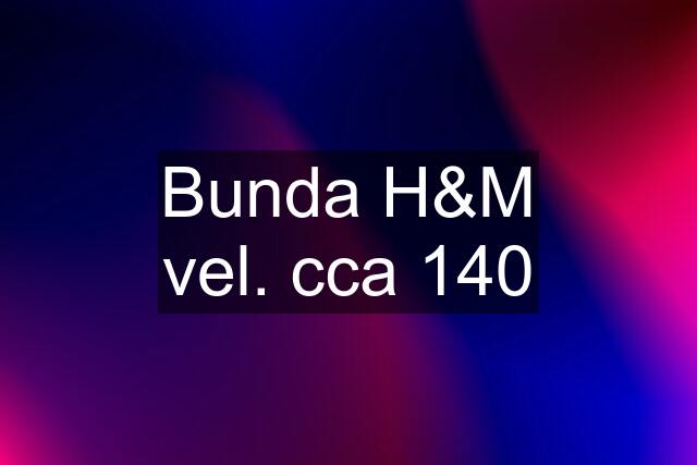 Bunda H&M vel. cca 140