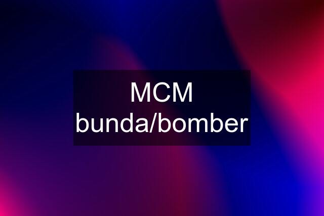 MCM bunda/bomber