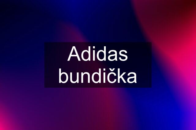 Adidas bundička