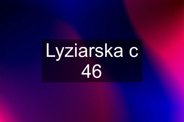 Lyziarska c 46